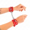 Image de Kink - Wristbands With Double Line Of Adjustable Studs Red