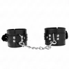 Image de Kink - Wrist Restraints Black With Black Belt Adjustable 17-28 Cm X 6 Cm