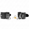 Image de Kink - O-Ring Locked Wrist Restraints Black Adjustable 20-28 Cm X 5.5 Cm