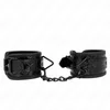 Image de Kink - Diamond Pattern Wrist Restraints Black Adjustable 17-26 Cm X 5.5 Cm