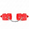 Image de Kink - Thin Wrist Restraints Red Adjustable 21-33 Cm