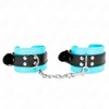 Image de Kink - Hook Wrist Restraints Blue Fur Lined Adjustable 20-28 Cm X 5.5 Cm