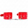 Image de Kink - Shiny Hand Cuffs Red Adjustable 23-33 Cm