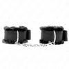 Image de Kink - Furry Lined Wrist Restraints Black Adjustable 17-31 Cm X 7 Cm