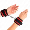 Image de Nylon Hook and Loop Polshouders Rood-Zwart