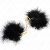 Image de Kink - Feather Hand Cuffs With Gold Chain Model 0