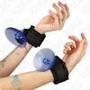 Image de Kink - Suction Cup Wrist Restraints Black 29-40 Cm X 5 Cm