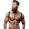 Image de FETISH SUBMISSIVE ATTITUDE | Fetish Submissive Attitude - Eco Leather Back Strap Harness Men