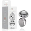 Image de INTENSE ANAL TOYS | Intense - Metal Aluminum Anal Plug Heart White Size L | Buttplug | Sex Toys voor Mannen | Sex Toys voor Vrouwen