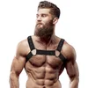 Image de FETISH SUBMISSIVE ATTITUDE  - ADJUSTABLE NEOPRENE CHEST SPORTS HARNESS FOR MEN | BDSM ACCESSORIES | BONDAGE | MAN FETISH BODY HARNESS