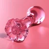 Image de NEBULA SERIES BY IBIZA  - MODEL 2 ANAL PLUG BOROSILICATE GLASS 11 X 3.5 CM PINK