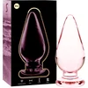 Image de NEBULA SERIES BY IBIZA  - MODEL 4 ANAL PLUG BOROSILICATE GLASS 11 X 5 CM PINK | BUTTPLUG | SEX TOYS VOOR VROUWEN | SEX TOYS VOOR MANNEN