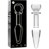 Image de NEBULA SERIES BY IBIZA  - MODEL 7 ANAL PLUG BOROSILICATE GLASS 13.5 X 3 CM CLEAR
