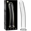 Image de NEBULA SERIES BY IBIZA  - MODEL 8 DILDO BOROSILICATE GLASS 14.5 X 2 CM CLEAR | SEX TOYS VOOR VROUWEN | SEX TOYS VOOR MANNEN