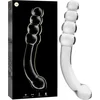 Image de NEBULA SERIES BY IBIZA - MODEL 14 DILDO BOROSILICATE GLASS 18.5 X 3 CM CLEAR | SEX TOY FOR WOMAN | DILDO | SEX TOY FOR COUPLES | BEST DILDO | GLASS DILDO | SEX TOY