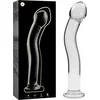 Image de NEBULA SERIES BY IBIZA - MODEL 18 DILDO BOROSILICATE GLASS 18.5 X 3.5 CM CLEAR | GLASS DILDO | SEX TOYS | DILDO