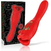 Image de Mia Triple Pleasure Bijtende Vibrator Siena - Rood