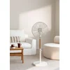 Image de CREATE - Retro stijl 50 W draaiende staande ventilator - AIR STAND WOOD