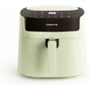 Image de CREATE Fryer Air Pro Large Enkel 6,2 l Vrijstaand 1800 W Heteluchtfriteuse Zwart, Lichtgroen