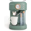 Image de CREATE - Espressomachine - 20bar halfautomatische - Met melkreservoir - Kleur Sage - THERA RETRO PRO