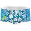 Image de Otso Swim Bike Run Flower Zwemboxer Blauw XL Man