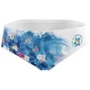 Image de Otso Swim Bike Run Wave Zwemslip Wit,Blauw L Man