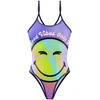 Image de Otso Smiley World Vibes Zwemkleding Paars M Vrouw