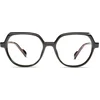 Image de Nordic Projekt Avesta Leesbril +2.00 Zwart met tortoise poot - groot modern montuur