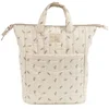 Image de Walking Mum - Waterdichte katoenen luierrugzak voor baby - Groen 36 x 26 cm