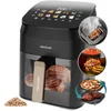 Image de Cecotec 3-in-1 Airfryer XL - Airfryer, Grill en Smoker in 1 - 4.5 Liter - met Kijkvenster - DualHeat 3D Technologie - 10 Bakprogramma's - 2025 Model