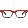 Image de Nordic projekt NPAX leesbril +3.50 - Rood / Zwart