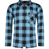 Image de 226ers Plaid Cycling Trui Met Lange Mouwen Blauw S Man