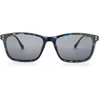 Image de Nordic Vision easy duo, leesbril en zonneleesbril in 1 blauw/zwart +1.50