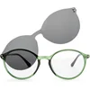 Image de Nordic Vision easy duo, leesbril en zonneleesbril in 1 groen +1.00