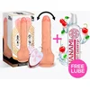Image de Magnus 3.0 Realistic Vibrating and Rotating Dildo Remote Control Liquid Silicone