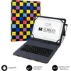 Image de Case for Tablet and Keyboard Subblim Squares Spanish Qwerty