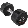 Image de Olive Rubber Pro-style 20kg Dumbbell Zilver 20 kg