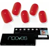 Image de False nails Nooves Crimson red Gel Self-adhesives Red
