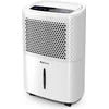 Image de Pro Breeze 12L/dag Luchtontvochtiger   Digitale Vochtigheidsweergave, Slaapmodus, Continue Afvoer Optie en 24-uurs timer   1.8L Tank Verwijderd Schimmel, Damp en Vocht - Dehumidifier voor Thuis, Garage en Kelder