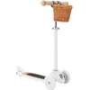 Image de Banwood Scooter - White - Step met mandje - Kinderstep - Vintage step - 3-6 jaar