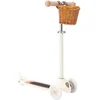Image de Banwood Scooter - Cream - Step met mandje - Kinderstep - Vintage step