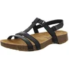 Image de art 0946 BLACK NAPPA dames sandalen zwart maat 40