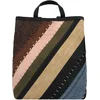 Image de Desigual vrijetijdsrugzak rugzak Quebec Whipstitch Sumy Backpack Brown veelkleurig