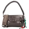 Image de Desigual schoudertas Half Logo Trokel Shoulder Bag Brushed Silver brons