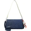 Image de Desigual schoudertas Sierra Naron Flap Bag Azul Noche donkerblauw