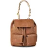 Image de Desigual vrijetijdsrugzak handtas Sierra Prisa Mini Backpack Camel bruine