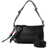 Image de Desigual schoudertas Half Logo Venecia 4.0 Crossbody Bag Black zwart