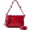 Image de Desigual schoudertas Half Logo Venecia 4.0 Crossbody Bag Carmine rood