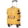 Image de Karactermania - Disney - The Lion King - Simba De Leeuwenkoning - 4 Wielen - Trolley - Handbagage Koffer met USB poort- lichtgewicht - geel
