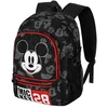 Image de Karactermania - Disney - Mickey Mouse 28 Year - FIGHT FAN 2.2 Rugzak - Backpack met Trolley Bevestiging - Rugtas - Zwart